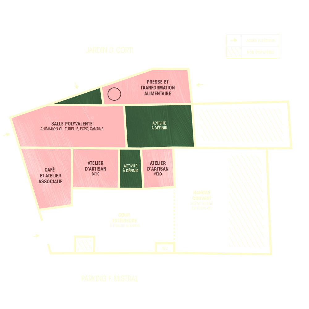 plan de l'usine